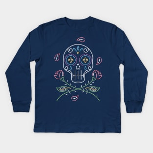 Day of the Dead Kids Long Sleeve T-Shirt